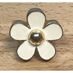 Rare HTF Modern Vintage Gold-Toned Marc Jacobs Daisy Perfume Ring Or Keychain